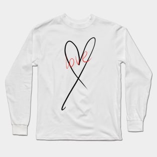 Black Hearts  ❤️ Long Sleeve T-Shirt